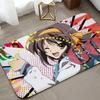 Haruhi Suzumiya Carpet For Living Room Sofa Decor Modern Rug Floor Mat For Men Bedroom Durable Area Rugs