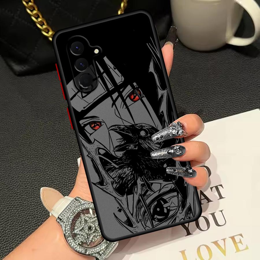 Japan Anime Cloud Itachi Soft Cover Phone Case for Samsung Galaxy A21 A56 A22 A36 A52 A71 A32 A73 A23 A31 A25 A26 A72