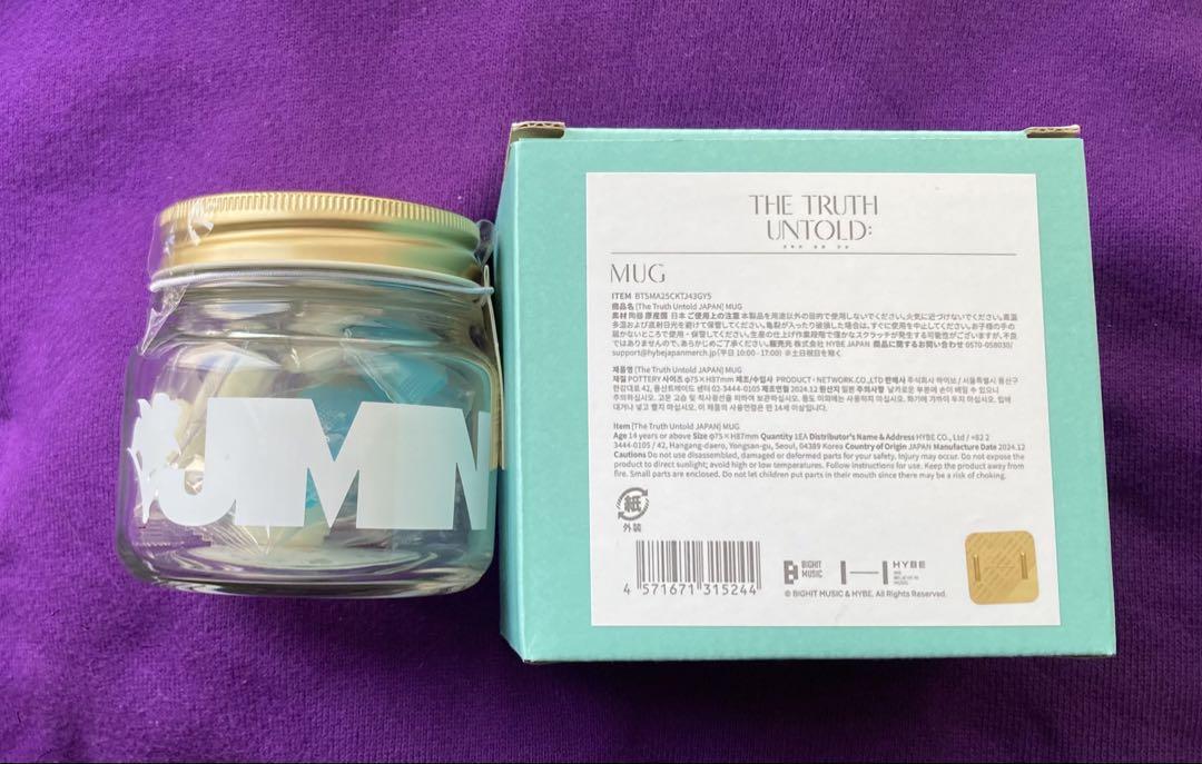 

[Б/У] Выставка BTS Чимин Кружка Jimin The Truth Untold Жевательная резинка