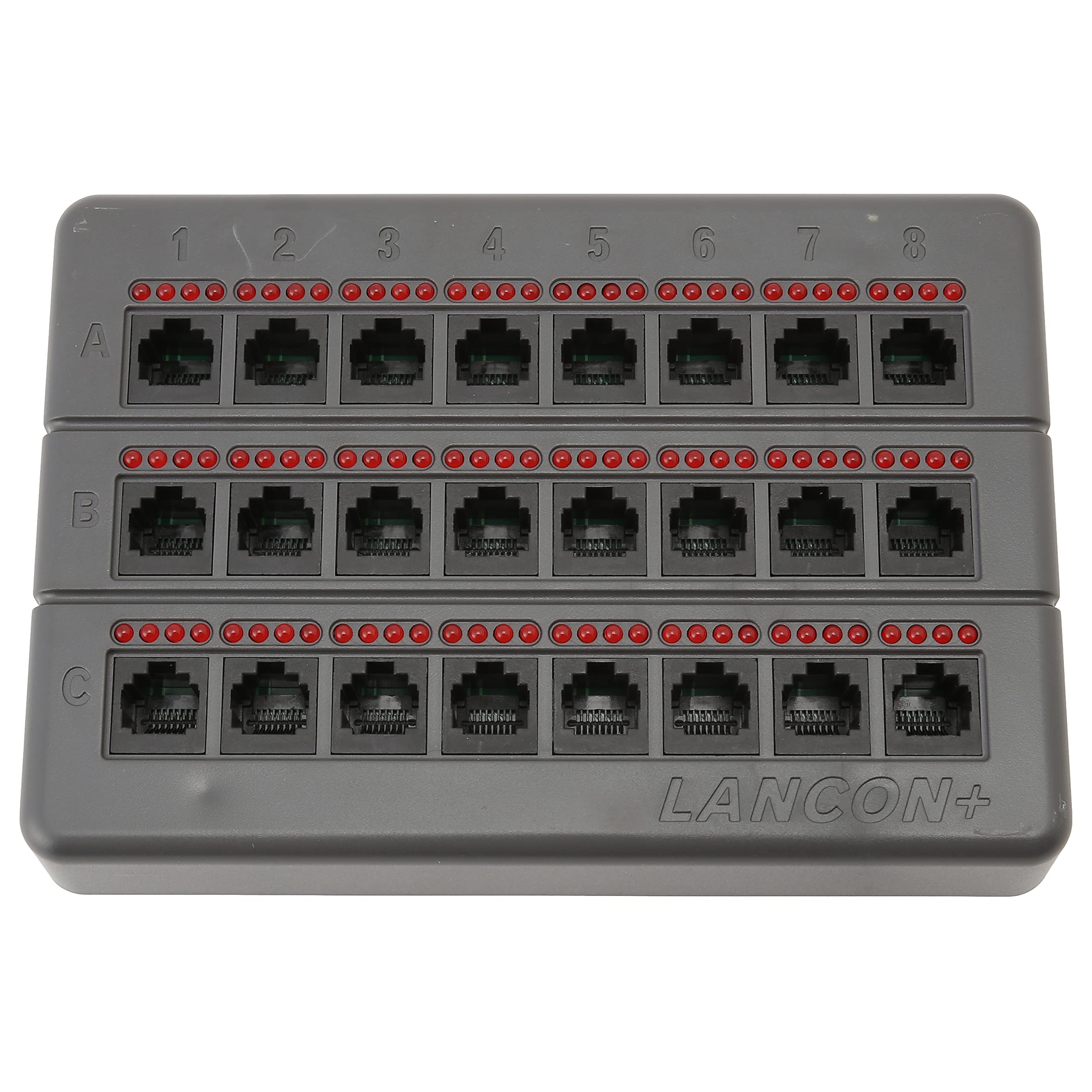 

LAN cable checks and aligns cables improves LAN installation includes a powerful cap magnet finder, simultaneously, efficiency, (LT-10002) серый