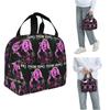 Linkin Park Isolierte Lunchtasche für Damen Kinder Tragbare Lebensmittelboxen Thermische Lunchbox Tragetasche