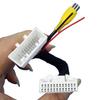 Back Of Radio Installation 24 PIN Adapter Vehicle Camera Installation Good Materials Non-Deformed Design Practical And Reliable