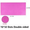 Single Double Sided Building Plates 32X32 16X16 16X32 Dots Diy Simulated Scene Building Block Base Compatible With Major Brands