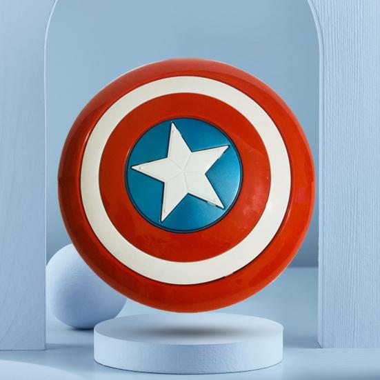 Shield-Toy Collectable Smooth Surface Multifunctional Avengers Captain American Plastic Shield-Toy for Halloween