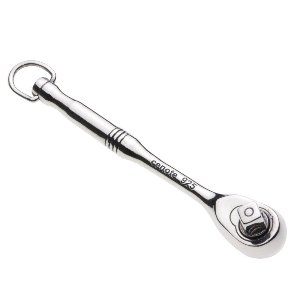 Cenote Ratchet Handle Pendant Tool [Silver 925 Silver Accessory] p0668