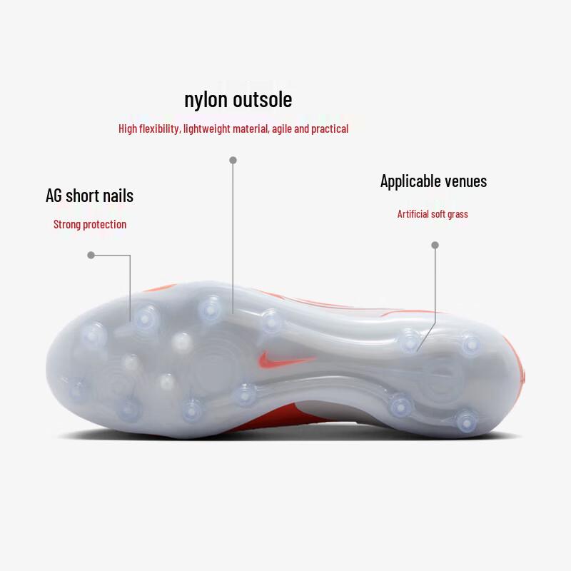 Nike Мужские футбольные бутсы Legend 10 AG 40.5