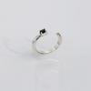BRILLPIECE Mono stone nail ring