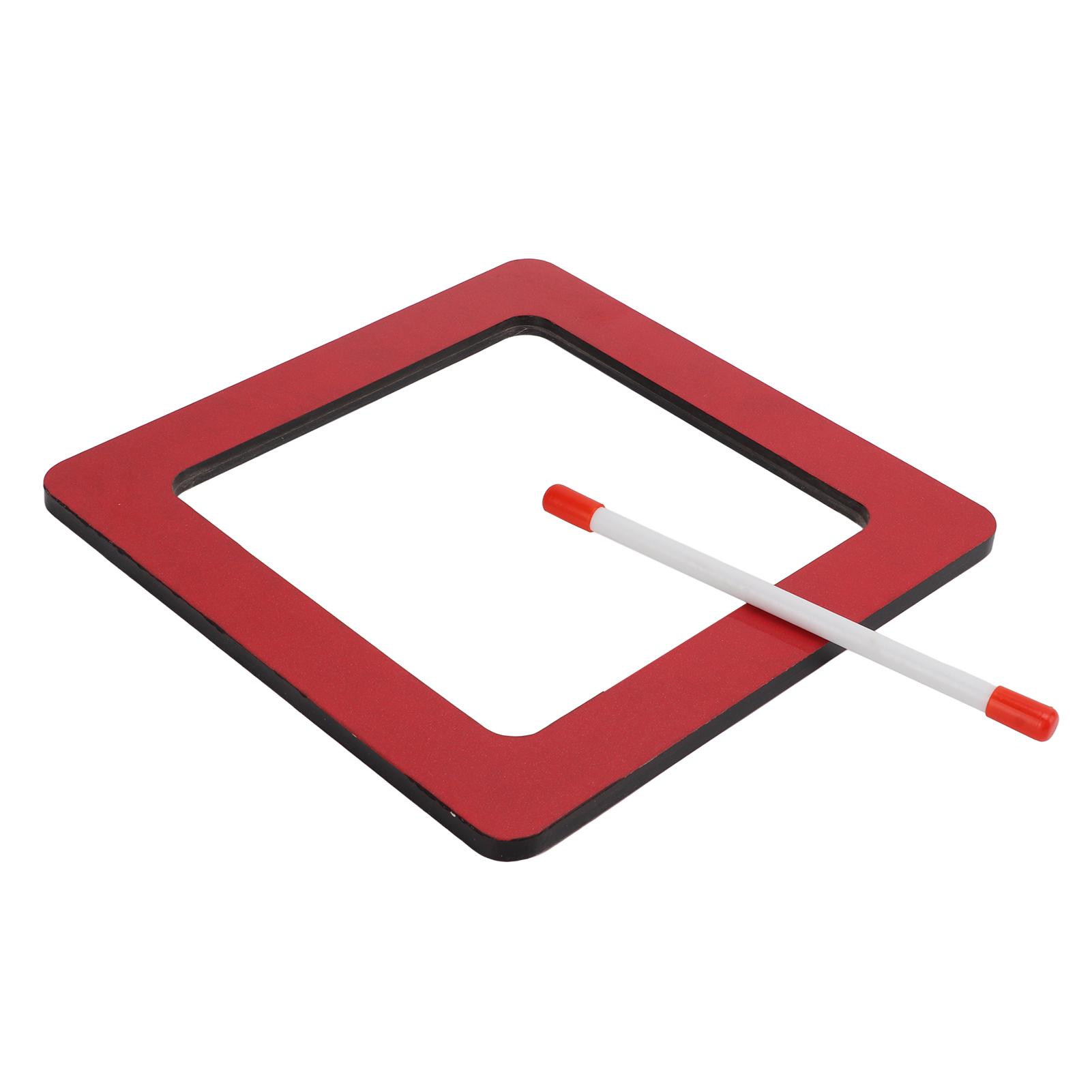 

Ручной барабан прессованная доска смола кожа красный детский развивающий ударный инструмент прямоугольный