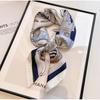 70x70cm Lightweight Cotton Silk Square Scarf With Boho Floral Print Breathable Neck Wrap Women