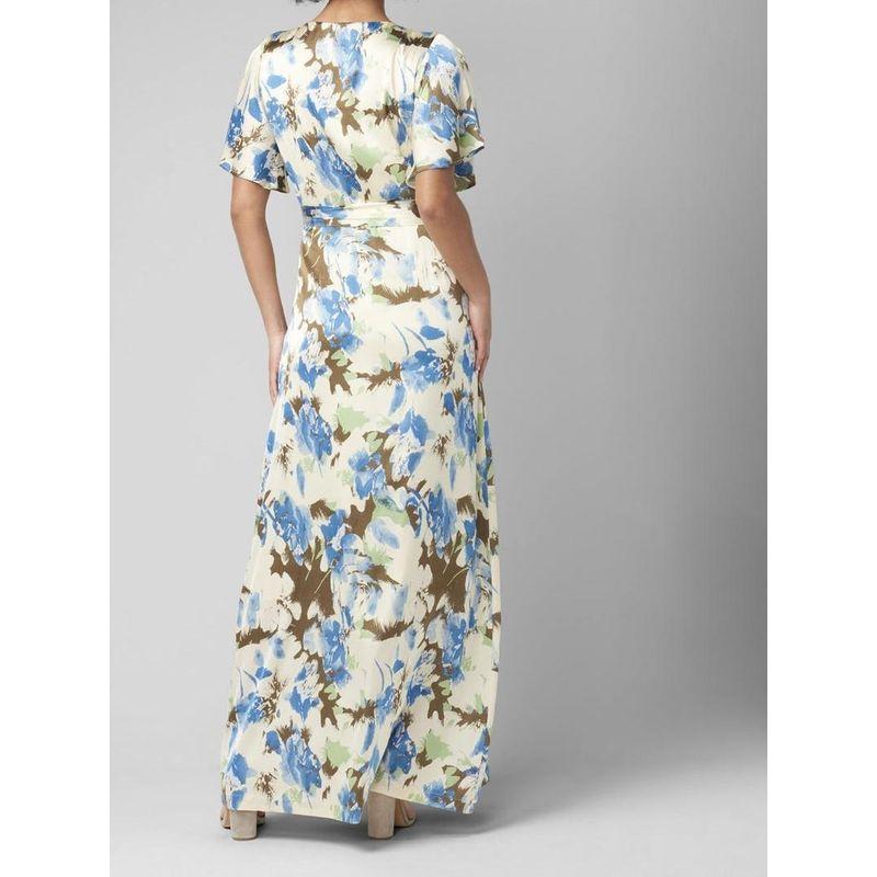 Export Single Smooth Fabric High Quality Tie-Dye One Piece Strap Fashion Elegant Graceful Spring New Arrival Dress