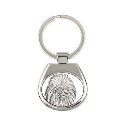Affenpinscher, Affen, Affie - brelok z psem, brelok z nadrukiem, personalizowana zawieszka od marki