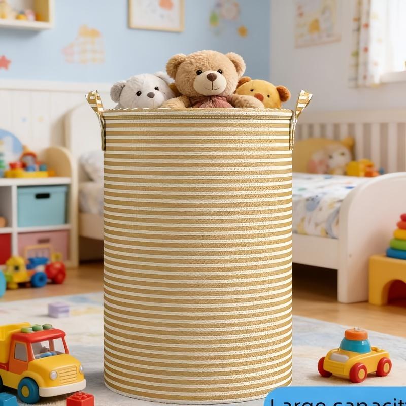 

Large Capacity Collapsible Laundry Basket - Sturdy Handle Design, Oversized Portable Storage Bin, Durable Modern Organizer