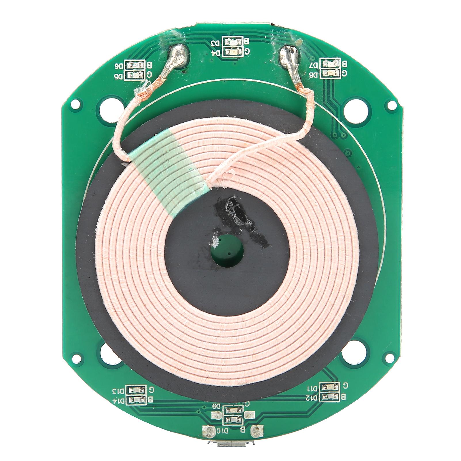 

5W Qi Wireless Charger Module PCBA Circuit Board Coil Wireless Charging Micro USB Port