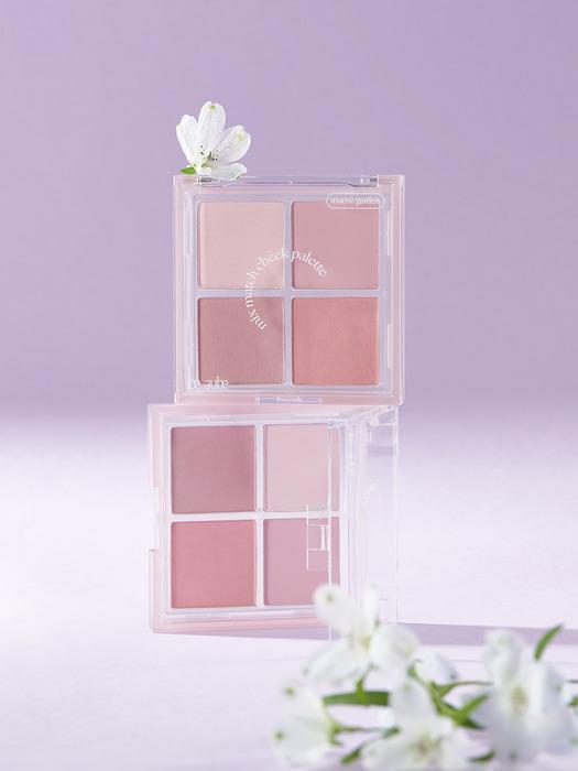 Beaube Mix-Match Cheek Palette (Rose Garden/Mauve Garden)