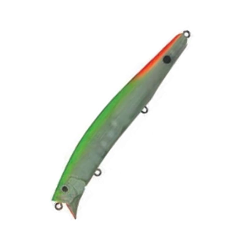 Flat Feed GP 128mm Matte Green Clear Holo Go-Phish #29