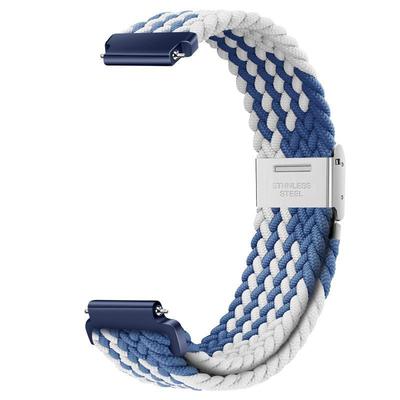 14mm nylonowy pleciony pasek do zegarka Xiaomi Mi Band 8 - damski, cienki pasek