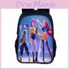 Hunterx Kpop Youth Backpack With Printed Design For School Use