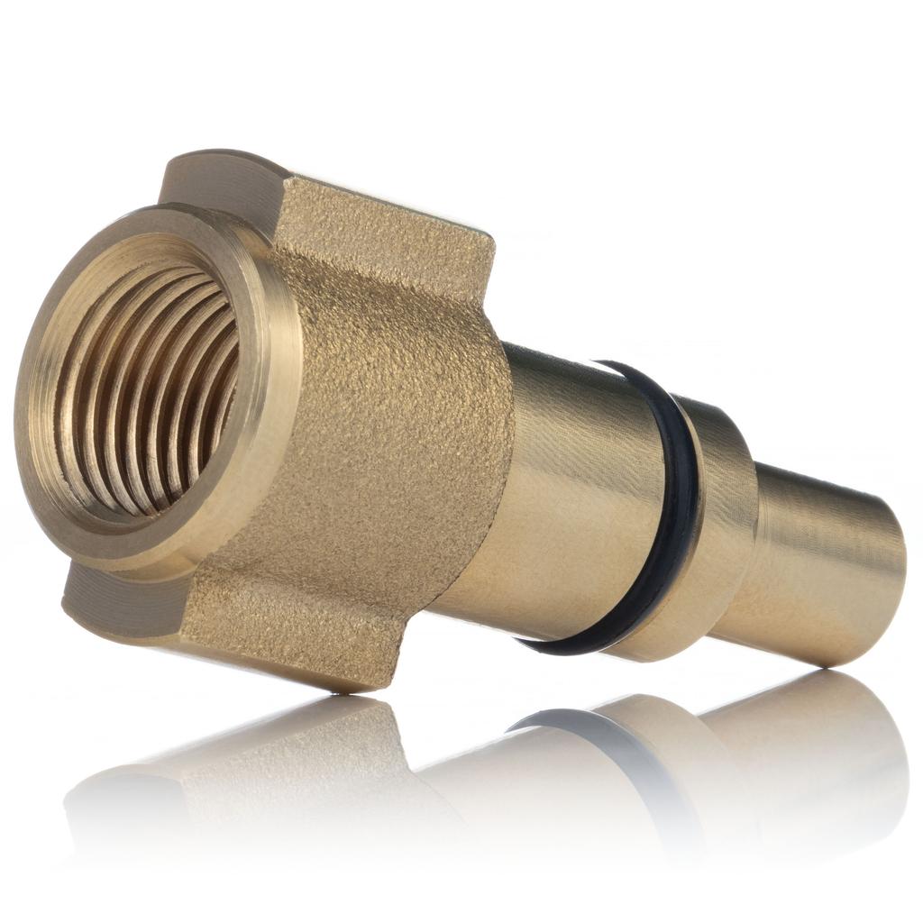 Rosfix Adapter Bayonet Do Myjki Ciśnieniowej – Zwiększona Kompatybilność Z Lavor I Parkside | Mosiądz | Max 160bar, 60°C