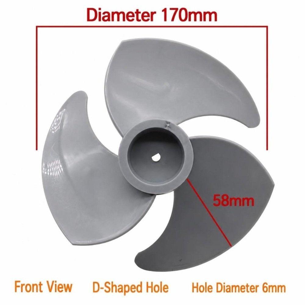 Blade Design Fan Blade Assembly Strong Air Circulator Blade New Floor Fan Accessory