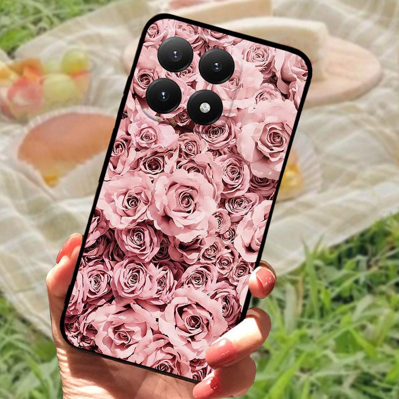 For Xiaomi 15T Case Fashion Painted Silicone Soft Protective Phone Cover For Xiaomi Mi 15 T Xiaomi15T Shockproof Bumper TPU Etui