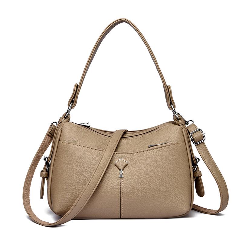 ALOFA Trendy Multi-layer Shoulder Crossbody Handbag