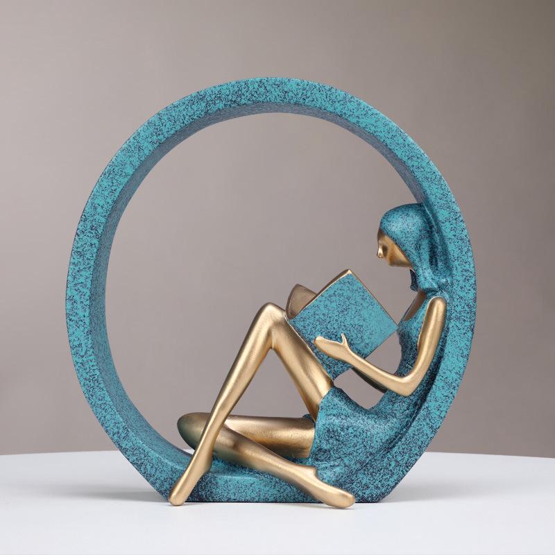 Nordic Modern Wine Cabinet Decor: European Style Living Room Ornaments & Wedding Gift