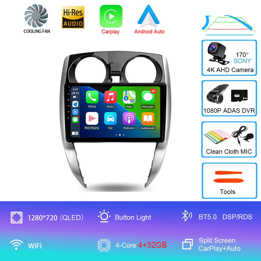 Android 14 Car Radio For Nissan Note 2 E12 2012 - 2021 Multimedia Video Player Navigation Stereo GPS No 2din 2 Din Dvd