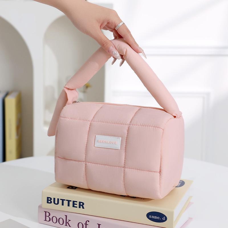 Macaron Makeup Bag Large Capacity Cosmetic Pouch Travel Essentials Women's  Travel Tote Makeup Brush Pouch Case