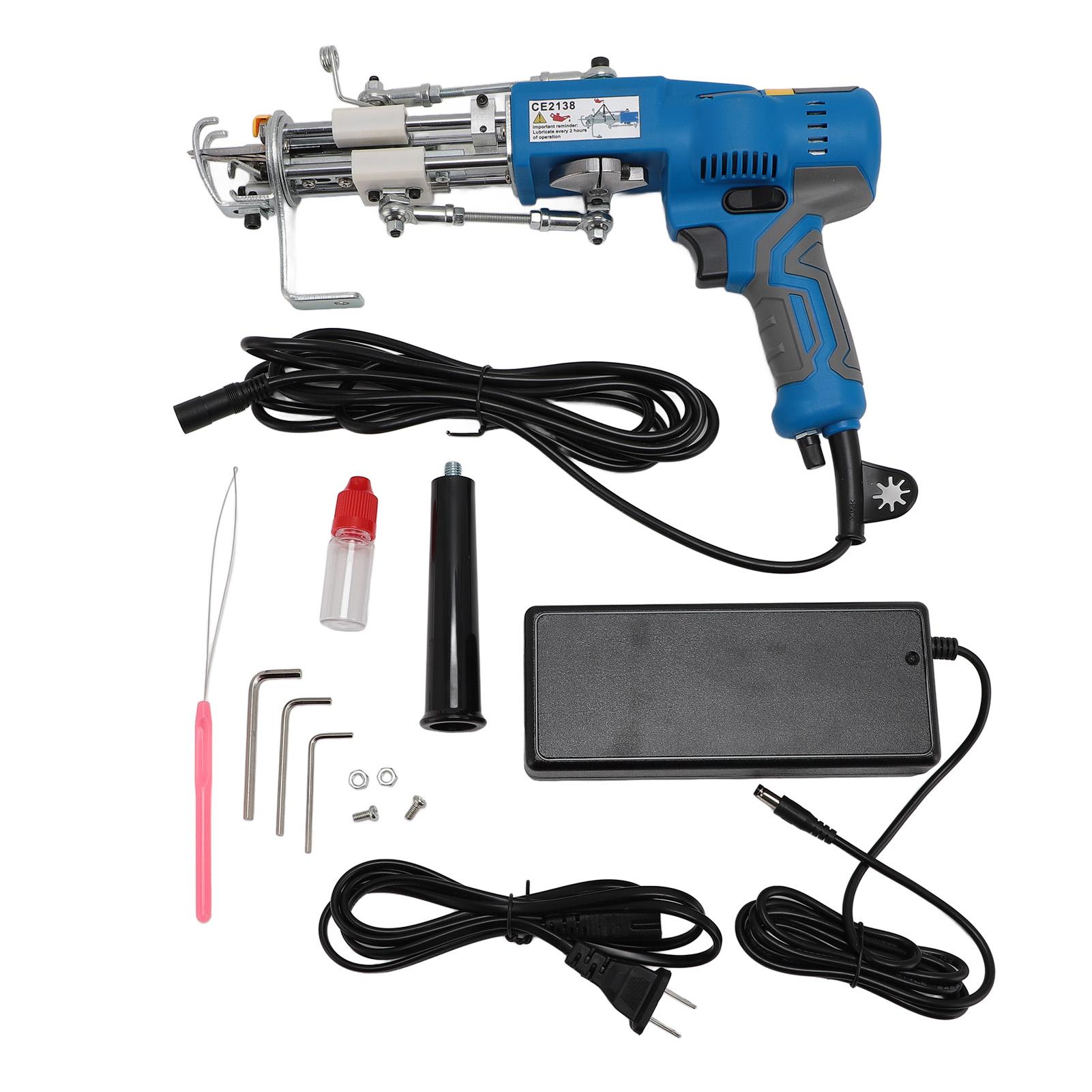 

Carpet Gun Machine Kit Carpet Tufting Gun Machine Kit Brushless High Power 2 In 1 Cut and Loop Pile Carpet Gun Rug Tufting Gun