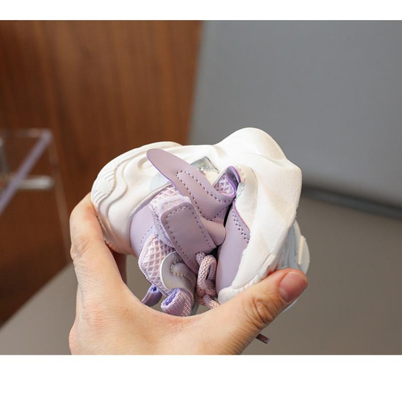 Girls' Shoes Children's Sneakers, Autumn Lightweight Anti-slip Casual Shoes, Boys' Chunky Sneakers (Dad Shoes) for Toddlers and Kids, Versatile Style