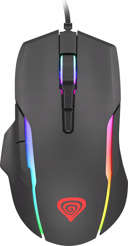 Wired Gaming Mouse Genesis Xenon 220 Rgb Usb Black Gamingow 1 Pc