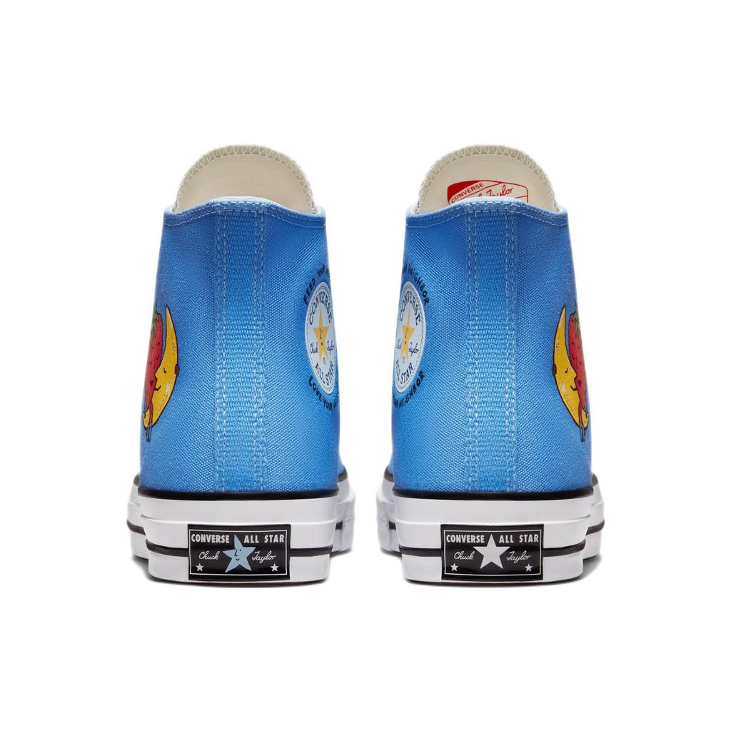 Sky High Farm Workwear X Converse Chuck 70 High Strawberry Moon - University Blue Unisex Sneakers Multi White A03327C