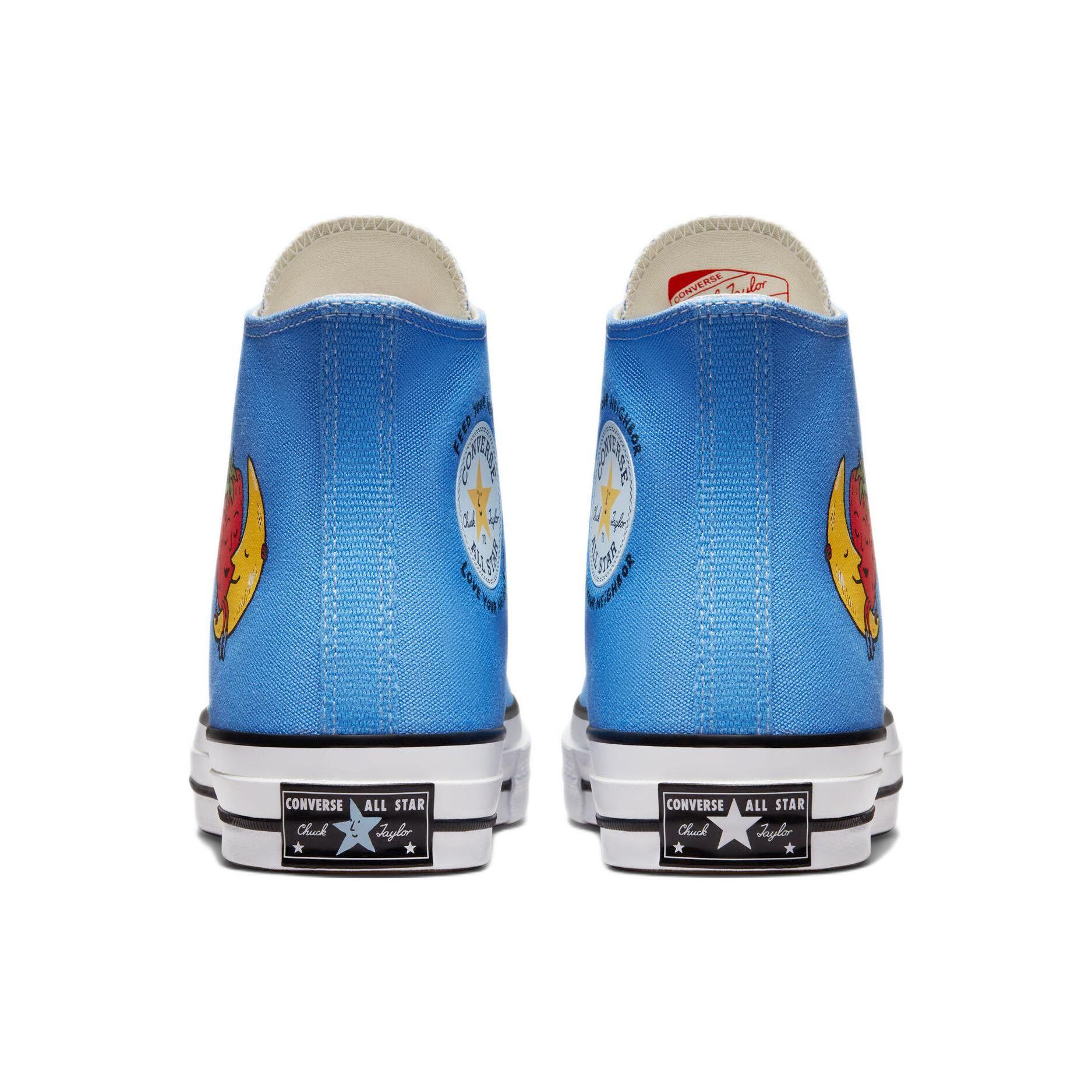 Sky High Farm Workwear x Converse Chuck 70 High Strawberry Moon - University Blue Унисекс — фото 3