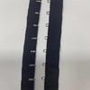 Cloth 3cm 4yards36meter Wide Cotton Fabric Blackwhite Eyes Hook Webbing Buckle Clips For Dress Garment Accessories