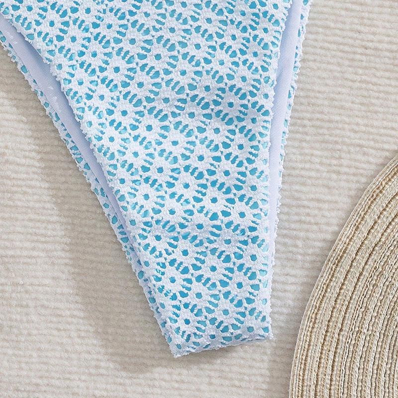 Sexy Micro Bikini Women Chain Swimsuit Female Swimwear Thong Bikinis Sets Bathing Suit Beach Wear Lace Up Biquini