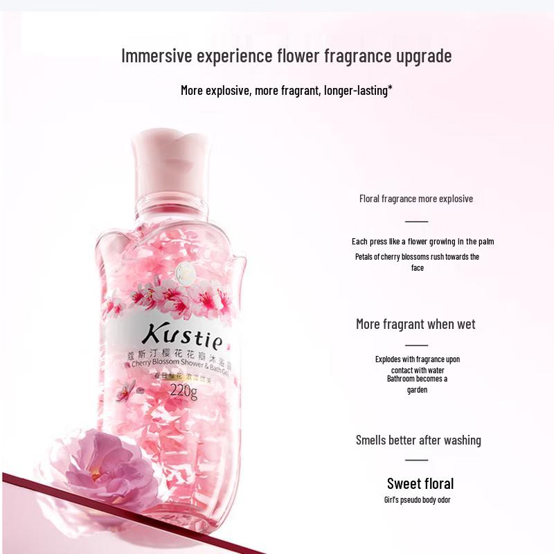 

Kustie Cherry Blossom Petal Shower Gel