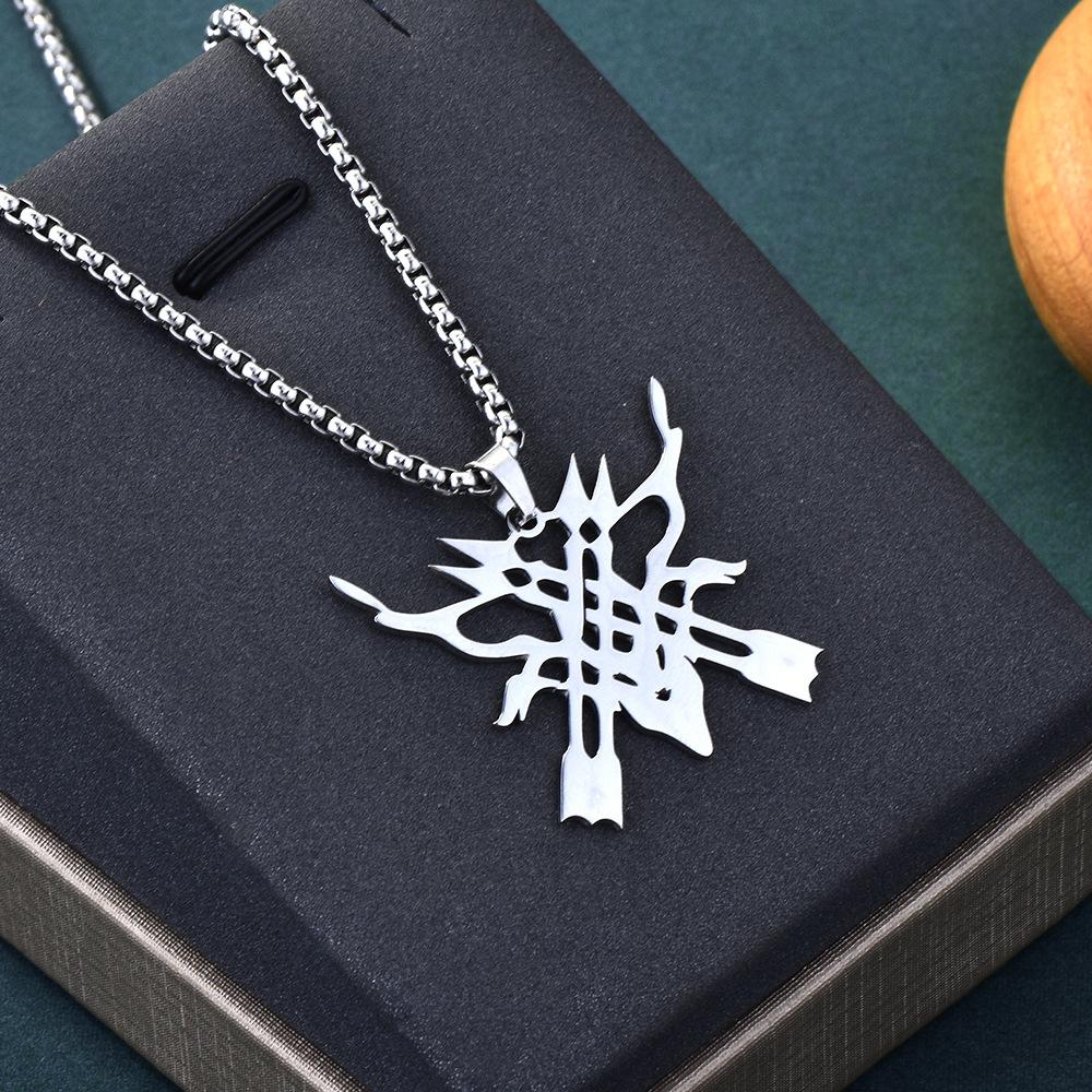 Titanium Steel Fables About The Starry Sky Series Necklace Men S And Women S Fashion Exquisite Long Necklace