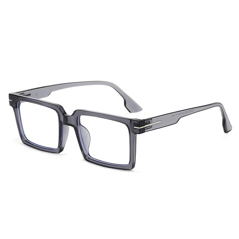 Retro Square Anti-Blue Light Glasses – Simple, Casual, Versatile Eyeglass Frames