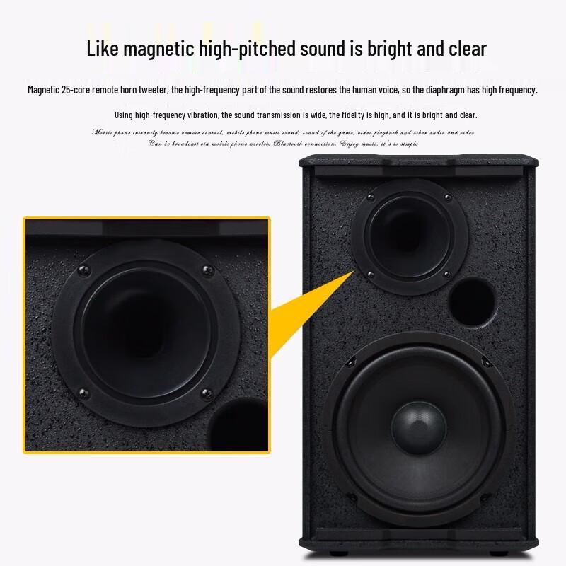 SHILE BX-503 8-inch Wall-mounted Passive Speakers (Pair)