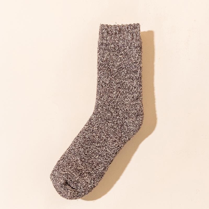 Women's Thick Plush Winter Socks: Heat-Generating, Warm Mid-Calf & Over-the-Knee Terry Cloth Socks
