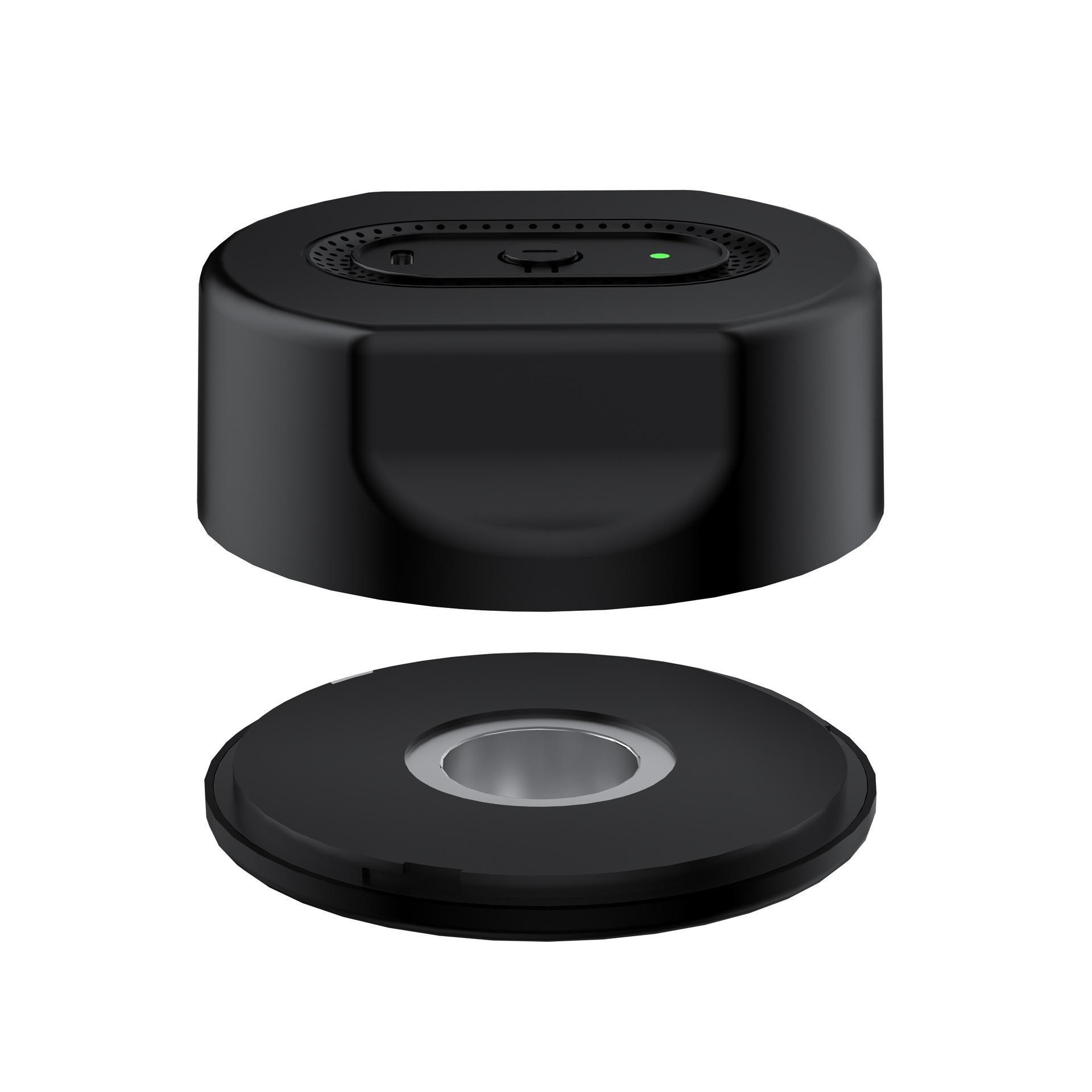 Электрический коптильщик для коктейлей и виски, перезаряжаемый, с различными видами ароматной древесины чёрный