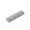 Non-Toxic Moc 10Pcs 3710 Plate 1X4 Building Blocks Kit High-Tech Board Light Panel Bricks Particle Idea Toys Children Birthday Kid Gifts