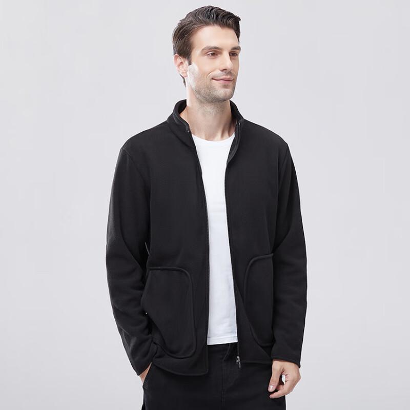 WEZHO Men s Outdoor Thickened Fleece Jacket