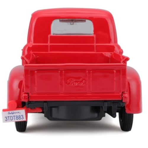 Maisto 1/24 Ford F-1 Pickup 1948 Red / Diecast Car Miniature Model Finished Product 31935 RD [Parallel Import]