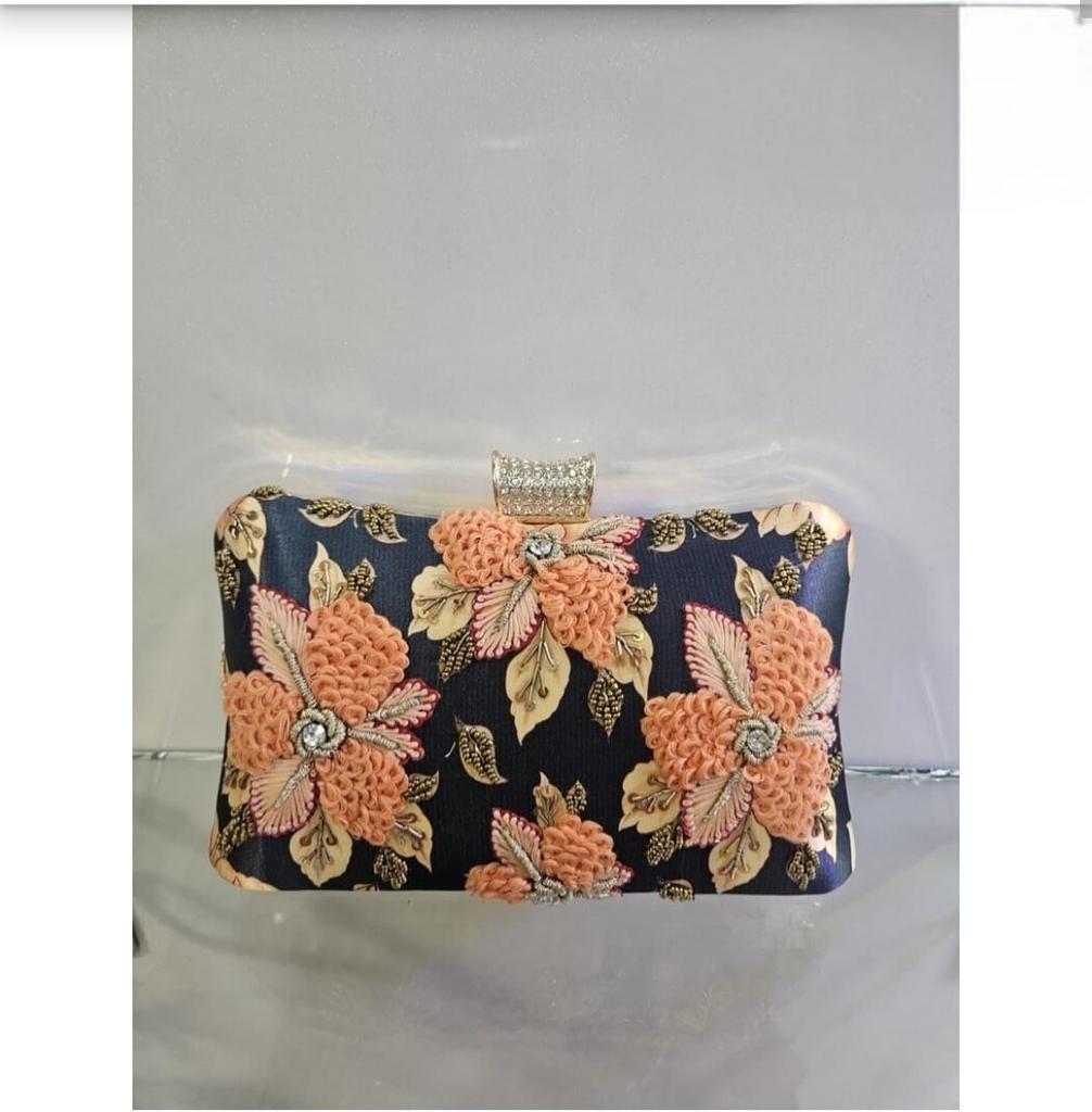 Party Purse & Handbag Designer Hand Embroidered Purse Wedding Gift Clutch Ladies Purse Luxury Bridal Accessory Gift for Her Sling Bag