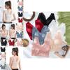 Eleganter, nahtloser Sport-BH aus Spitze mit Push-up-Effekt für sexy Yoga und Fitness