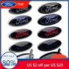 Adesivo Auto 2026 Caldo Per Ford Nuovo 14.5x6.5cm ABS Emblema Anteriore Auto Per Ford Emblema Focus 2 3 Ranger Mustang Kuga Mondeo Fiesta Exp