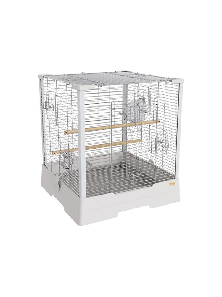 

Новая клетка для попугаев из нержавеющей стали, тигровая кожа, пион, Xuanfeng, маленькая клетка для попугаев