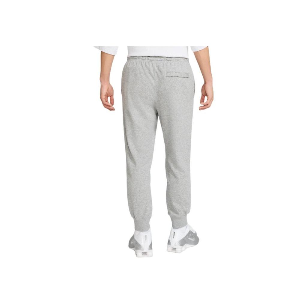 Nike Loose Fit Lace-Up Tapered Knit Sports Pants Men bottoms Gray FN3802-063