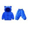 Baby Cotton Wear Suit Winter Kids' Cotton-Padded Clothes Baby Lightweight Down Jacket Two-Piece Suit
